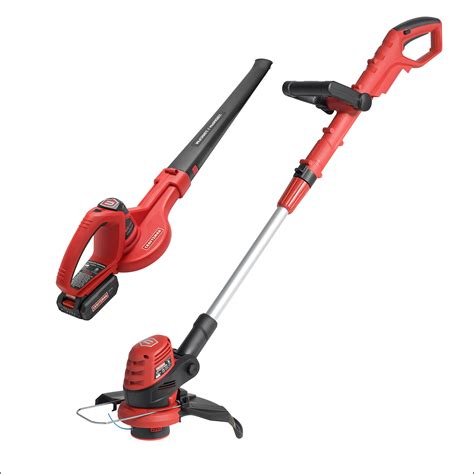 Craftsman 20 volt weed eater - (Excludes CRAFTSMAN and BLACK+DECKER branded corded and cordless outdoor power equipment items, which have a 90-day return policy.) Mowers, chainsaws, generators, pressure washers, trimmers, blowers, snow throwers, log splitters, wood chippers, hedge trimmers, edgers, tillers, earth augers and brush cutters must be returned within 30 days of ...